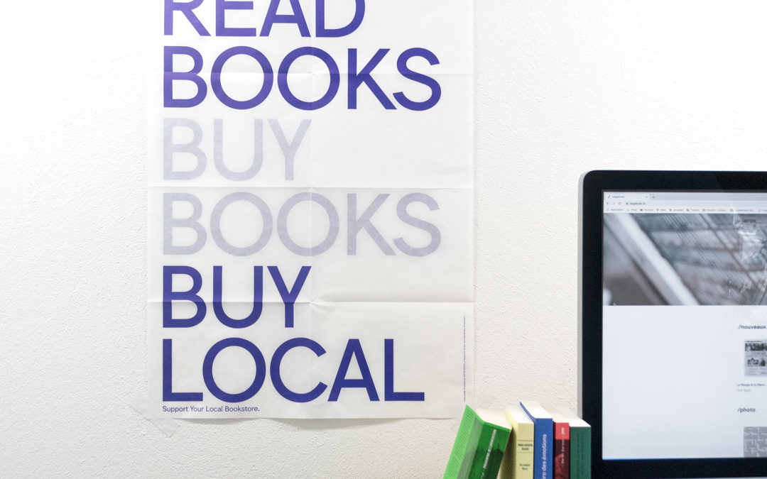 Read books, buy books, buy local