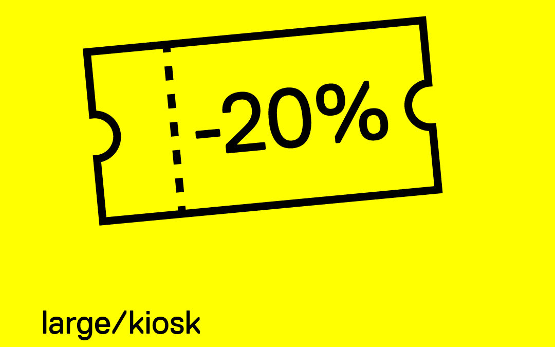 Large/Kiosk et les bons solidaires de la Ville de Genève